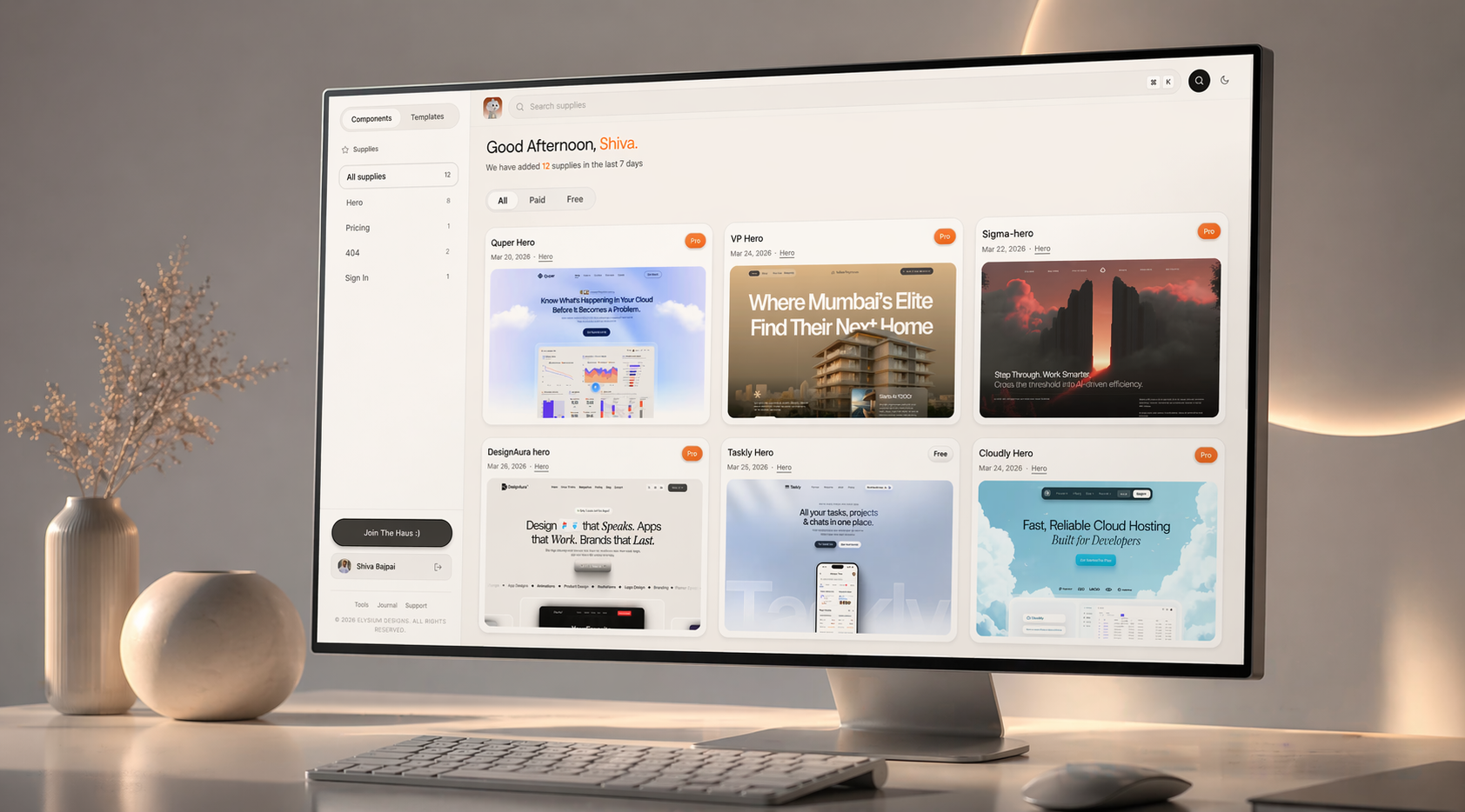 DropHaus Design Component Library